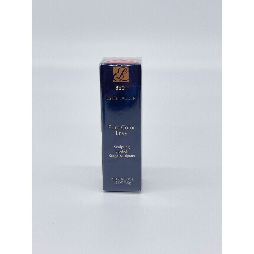 Estee Lauder Pure Color Envy Sculpting Lipstick 532 Burn It NIB Sealed Full Size